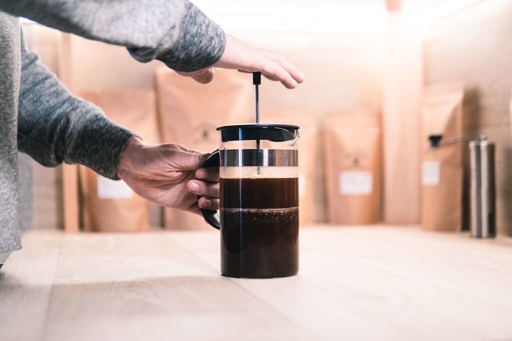 french press je skvely kavovar diky kteremu vyrobite lahodne chute kavy